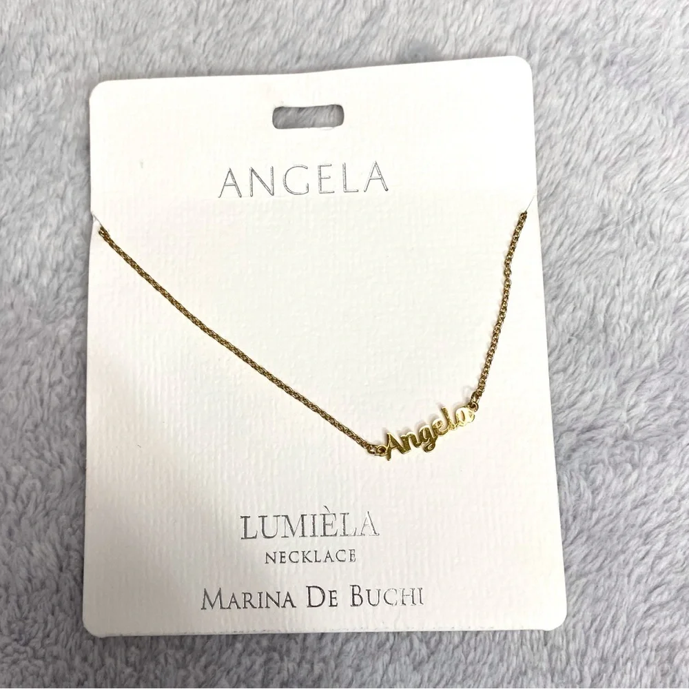 ❌SOLD❌ ❤️‍🔥3/$15 💛Marina de Buchi “Angela” Necklace - Picture 3 of 4
